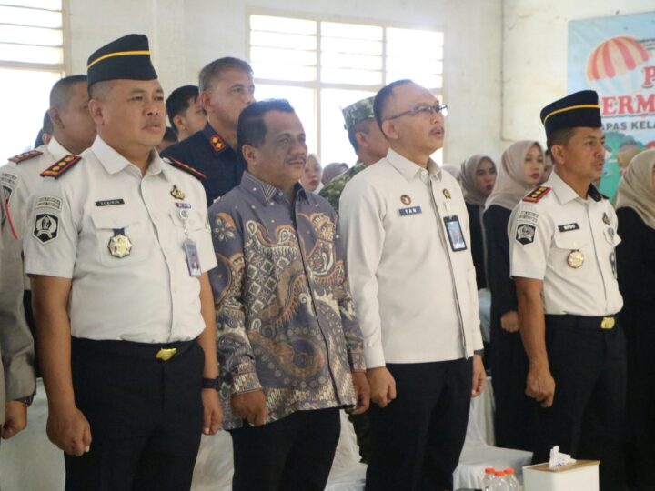 Wabup Ismail Hadiri Sertijab Kalapas Kualasimpang
