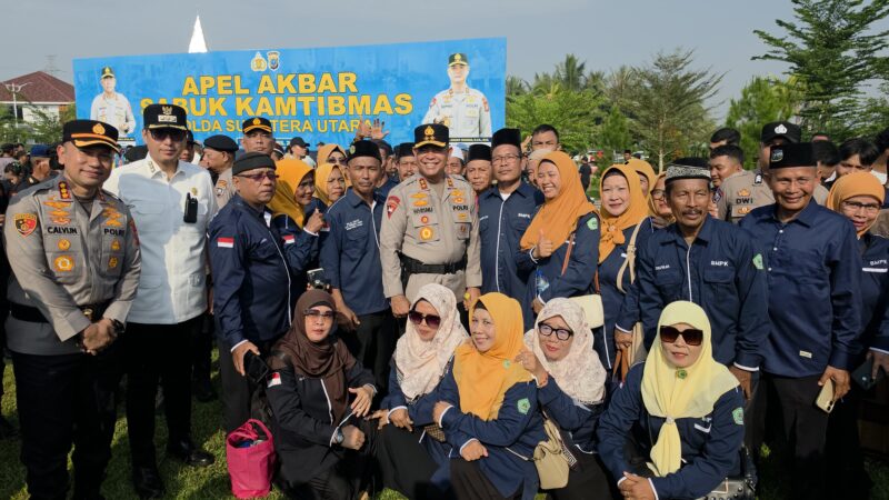 Paguyuban Bilal Mayit dan Penggali Kubur Hadiri Sispamkota  Sabuk Kamtibmas di Mapolda Sumatera Utara 