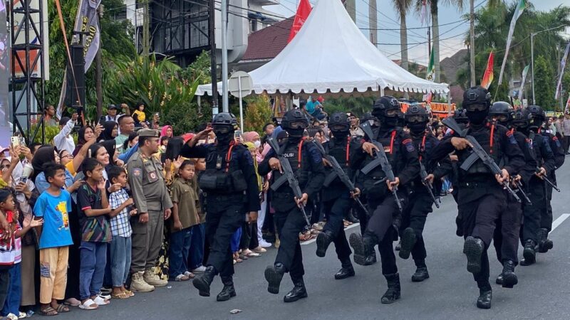Semarak Hari Jadi ke-155 Kota Pematangsiantar, Brimob Polda Sumut Tunjukkan Kehadiran Profesional dan Humanis
