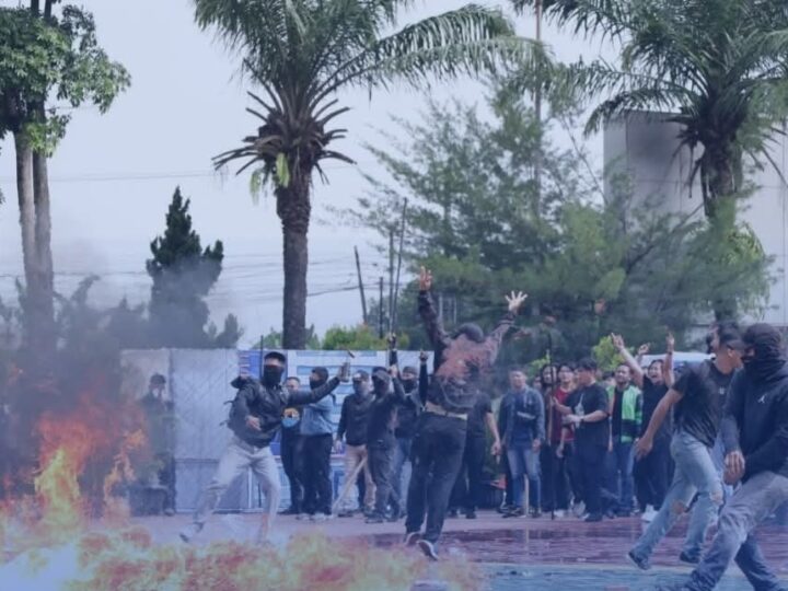 Polda Banten Gelar Simulasi Latihan  Pengamanan Hadapi Peringatan Hari Buruh Internasional (May Day) 2026.