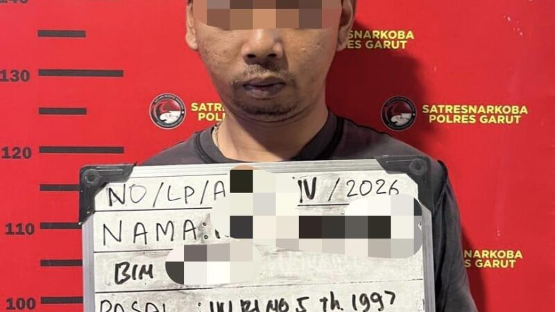 Polisi Ringkus Pengedar Obat Keras di Tarogong Kidul
