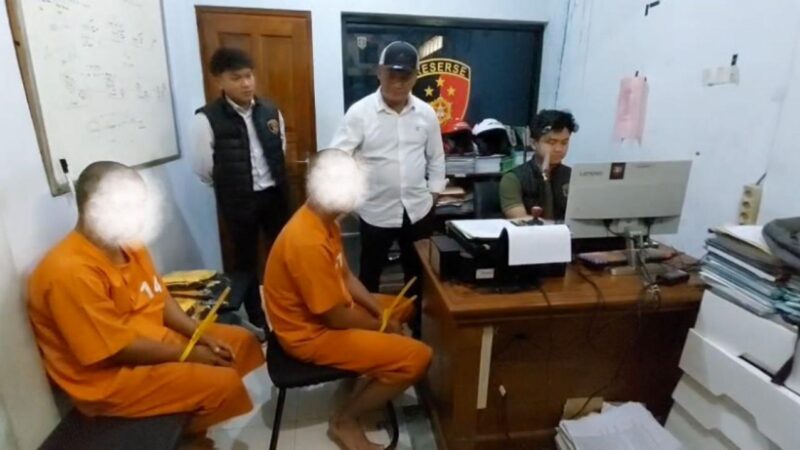 Aksi Cepat Polisi ! Kurang Dari 12 Jam, Tiga Pelaku Pencurian Kabel Tower Telkomsel Berhasil Dibekuk