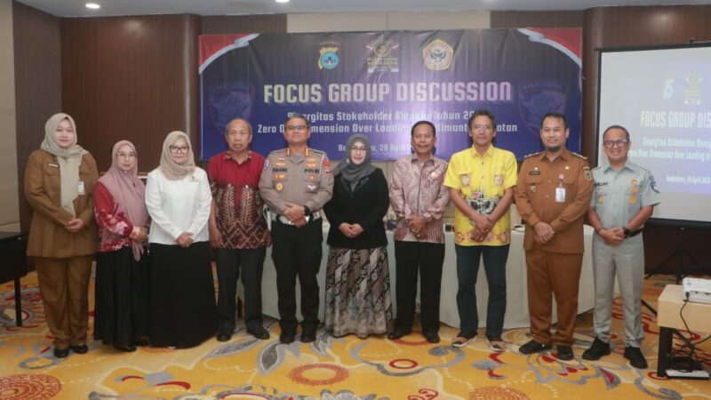 Ditlantas Polda Kalsel Perkuat Sinergi Stakeholder Demi “Zero Over Dimension Over Loading 2027
