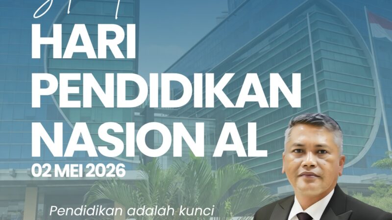 Pelindo Regional 1 Ucapkan Selamat Hari Pendidikan Nasional 2026