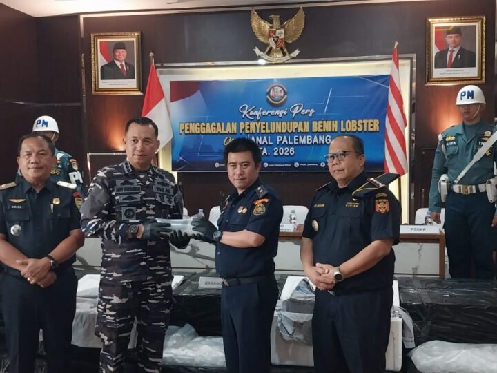 Lanal Palembang Gagalkan Penyelundupan BBL Senilai Rp14,4 Miliar