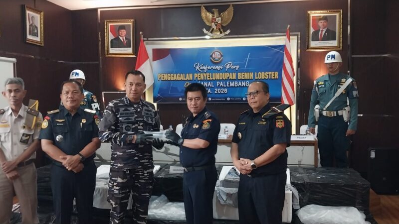 Lanal Palembang Gagalkan Penyelundupan BBL Senilai Rp14,4 Miliar