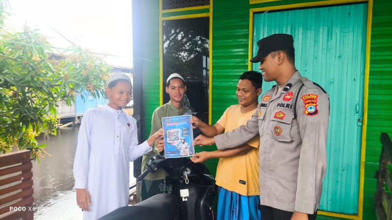 Wujudkan Pelayanan Polri yang Transparan dan Mudah Diakses, Polres HSU Sosialisasikan Layanan Pengaduan Online QR Code untuk Masyarakat 
