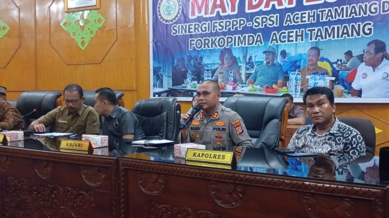 Kapolres AKBP Muliadi Lahirkan Ide Aksi Unras Jadi RDP pada Peringatan May Day