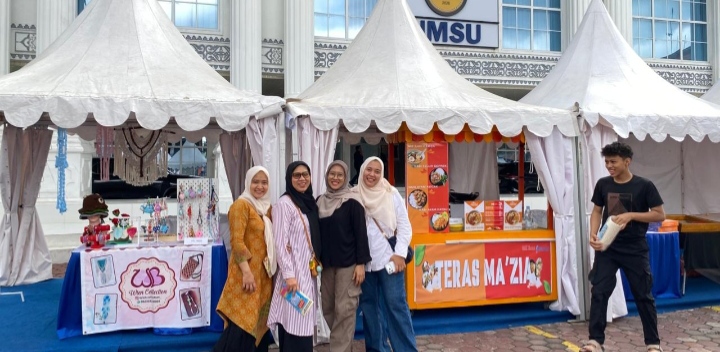UMKM Pelindo Regional 1 Ikut Serta di Bazar Medan Coding Competition 2026