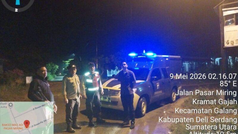 Polresta Deli Serdang Gencarkan Patroli Hingga Pagi Hari, Cegah Kriminalitas Malam Hari