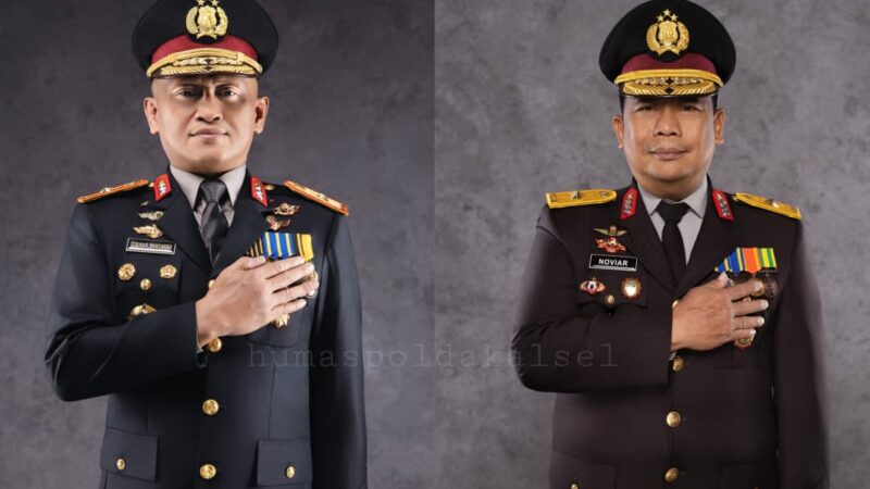 Mutasi Polri: Brigjen Pol Noviar Kembali ke Kalsel, Jabat Wakapolda Gantikan Brigjen Pol Golkar Pangarso